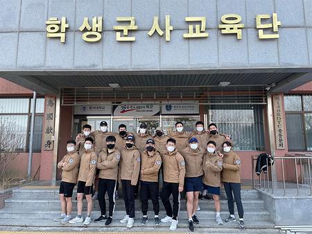 60기 승급 선물 착용 단체 사진