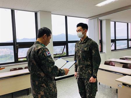 20-1학기 자치지휘근무자 임명식